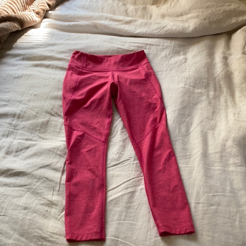 Outdoor voice pink leggings